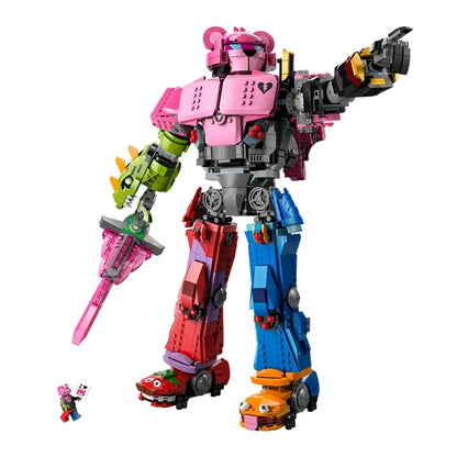 Mecha robot building block set with 2503 pieces
