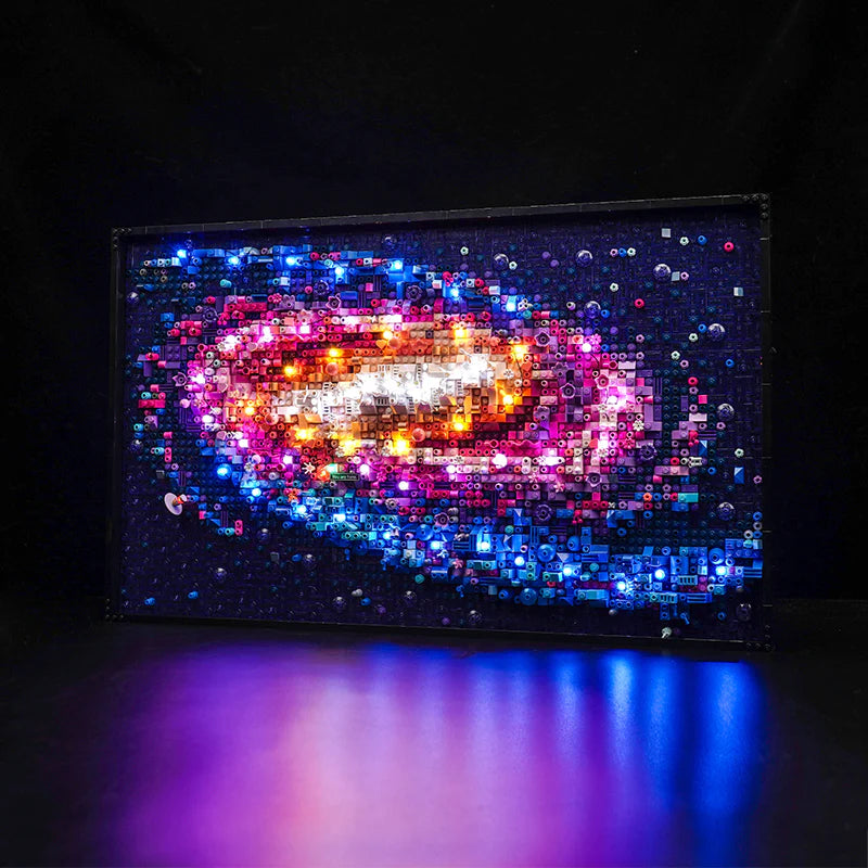 The Milky Way Galaxy 31212 – 3091PCS Compatible Building Blocks | Space Art Display Set