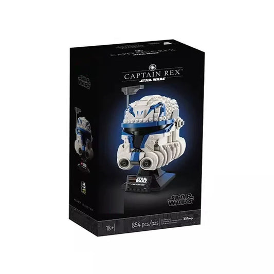 Captain Rex helmet building block set main view