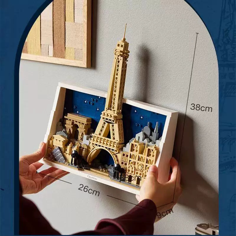 Paris brick model shown from another side