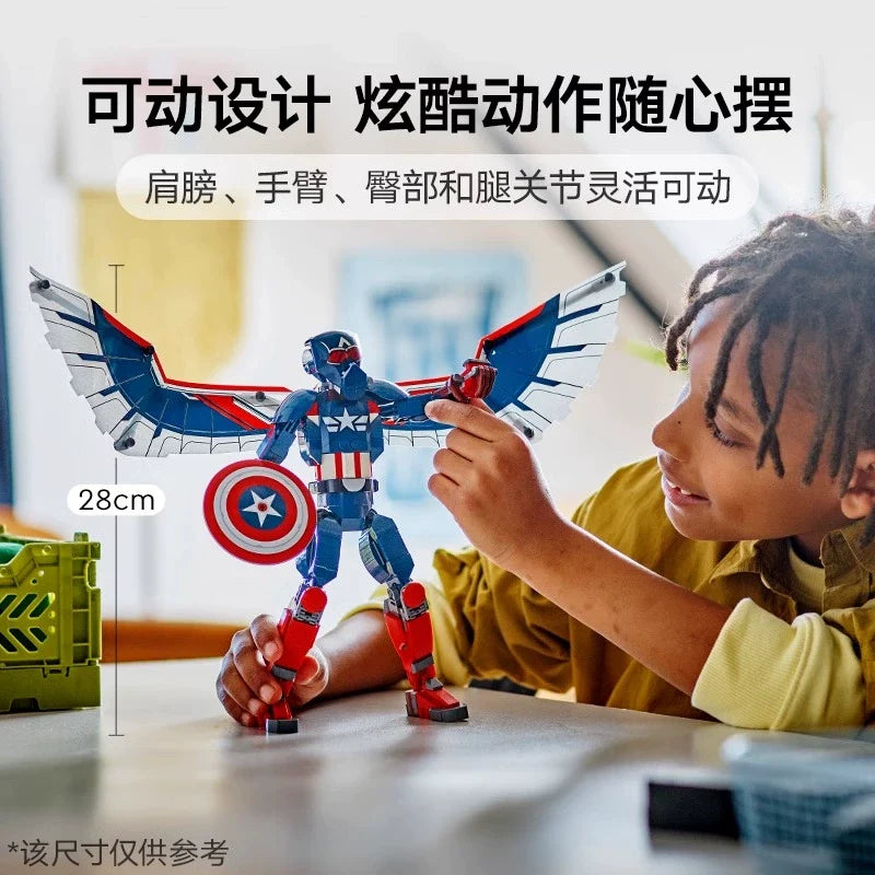 Additional product photo of the brick construction figure