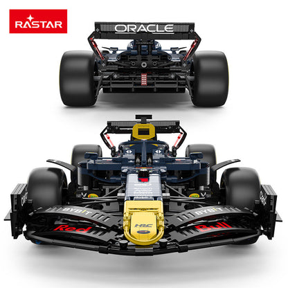 championship Formula racing car building block model, front grille and headlight detail