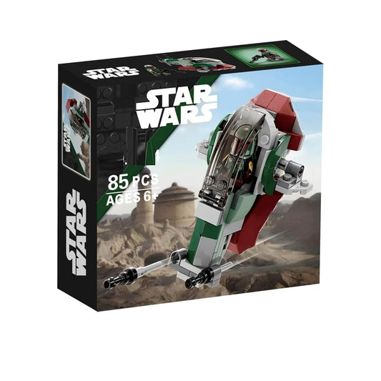 Boba Fett's Starship Microfighter 85-piece building block set