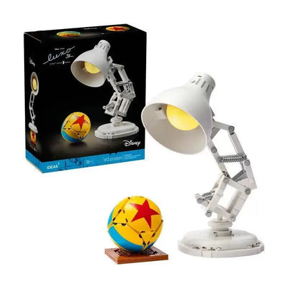 Luxo Jr. character building block set with 613 pieces