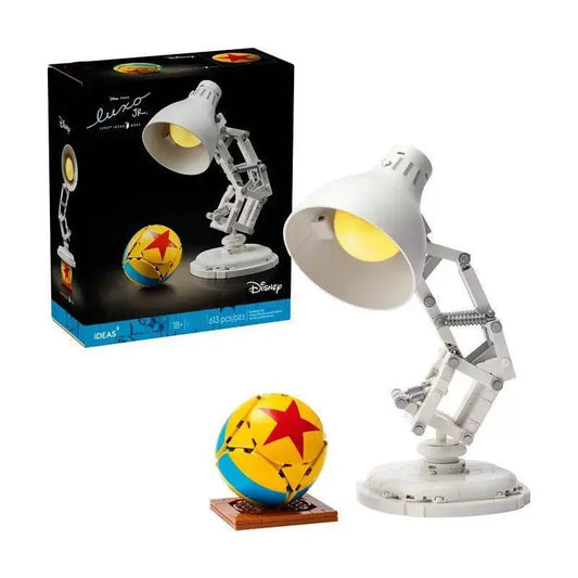 Luxo Jr. character building block set with 613 pieces