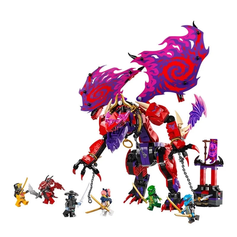 Final gallery photo of the dragon building block set