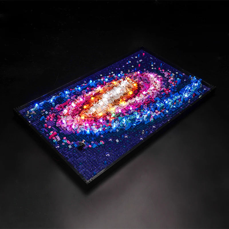 The Milky Way Galaxy 31212 – 3091PCS Compatible Building Blocks | Space Art Display Set