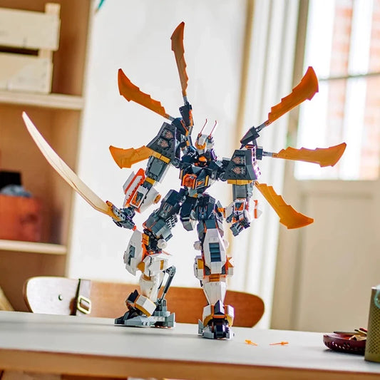 Cole's Titan Dragon Mech 1055-piece dragon mech building block set
