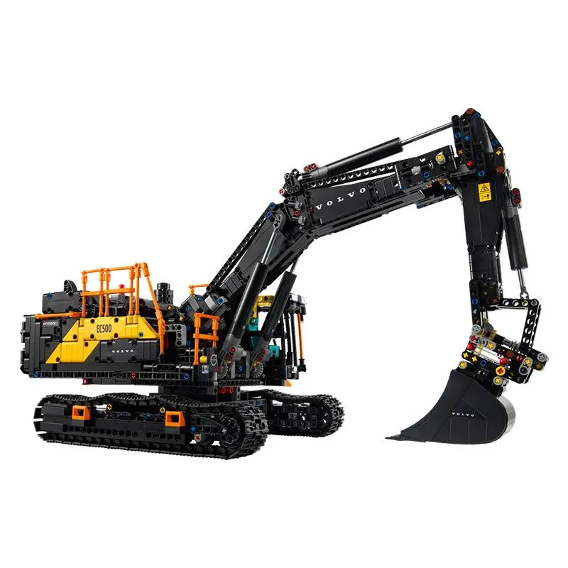 Volvo EC500 Hybrid building block model, build in progress
