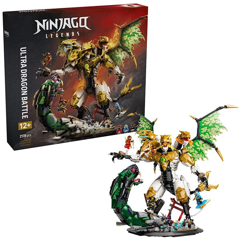 Ultra Dragon Battle building block set product photo