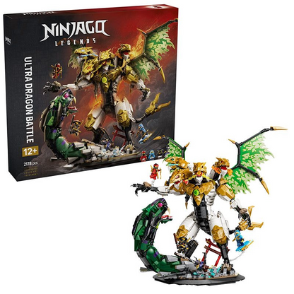 Ultra Dragon Battle building block set product photo