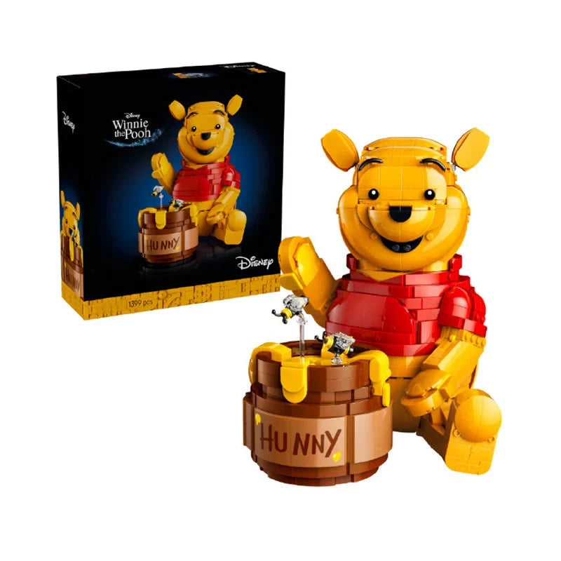 Winnie the Pooh character building block set main image