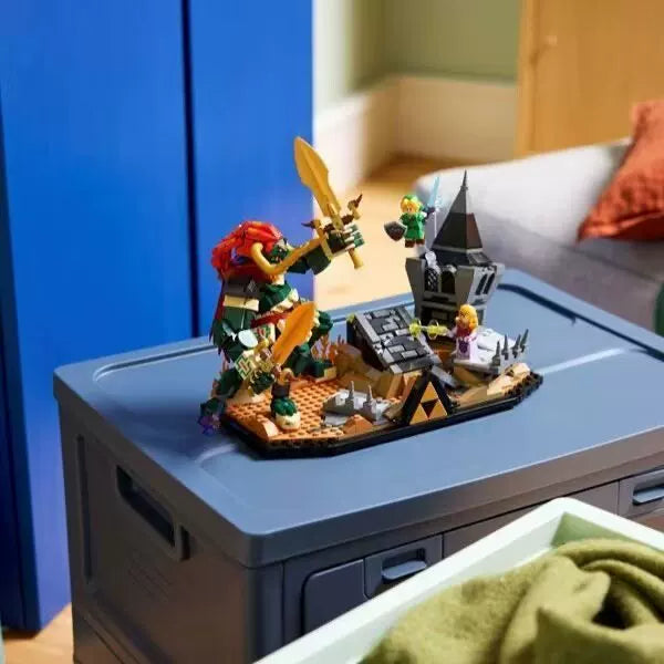 Fantasy battle building set shown from another angle