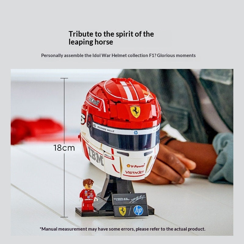 Base stand detail for the racing helmet display model