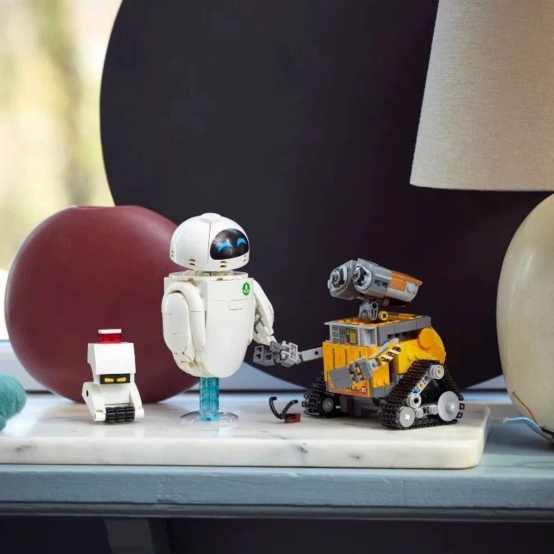 Wall·E & Eve building block model, assembled model