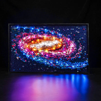 The Milky Way Galaxy 31212 – 3091PCS Compatible Building Blocks | Space Art Display Set