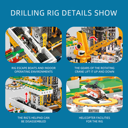 Blue Whale Building Block Set – 3271 PCS – detail view 3