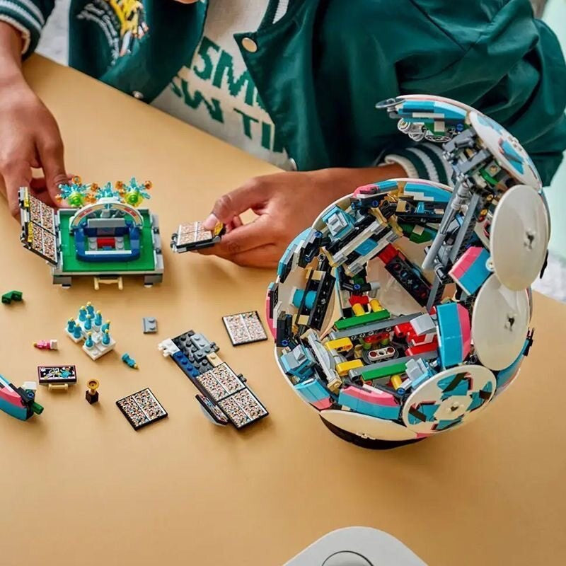 Football brick model shown from another side