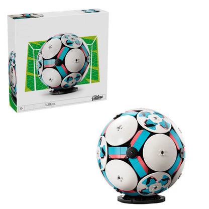 Soccer ball football building block set, main product view