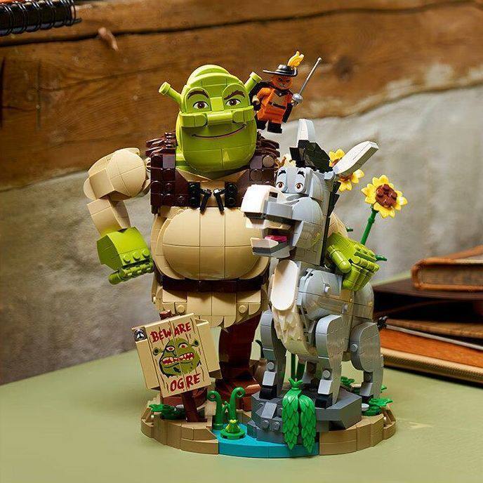Ogre character model detail from the fairytale set