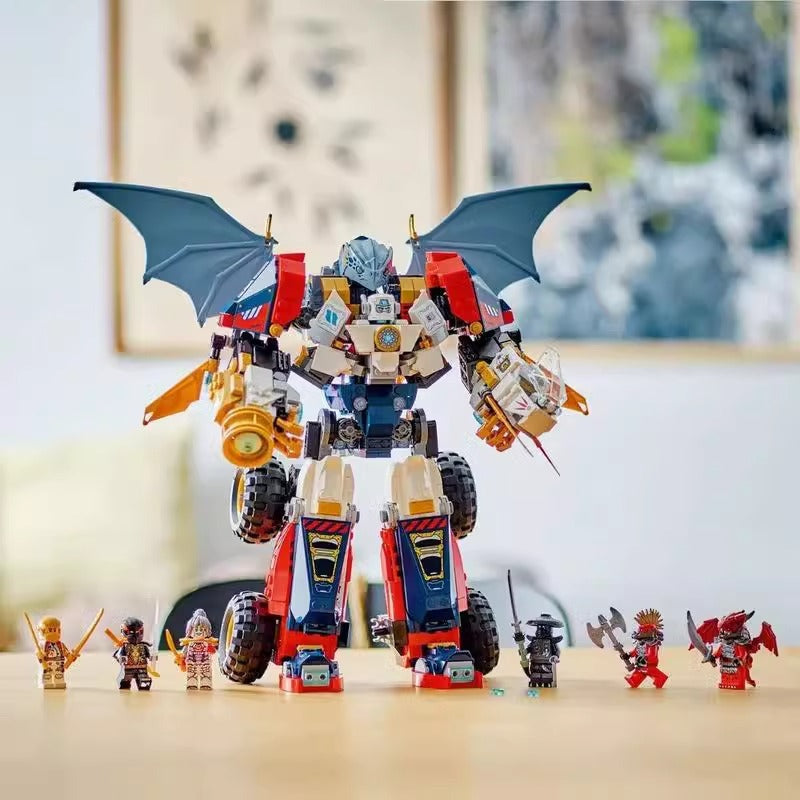 Additional product photo of the Zane's Ultra Combiner Mech block set