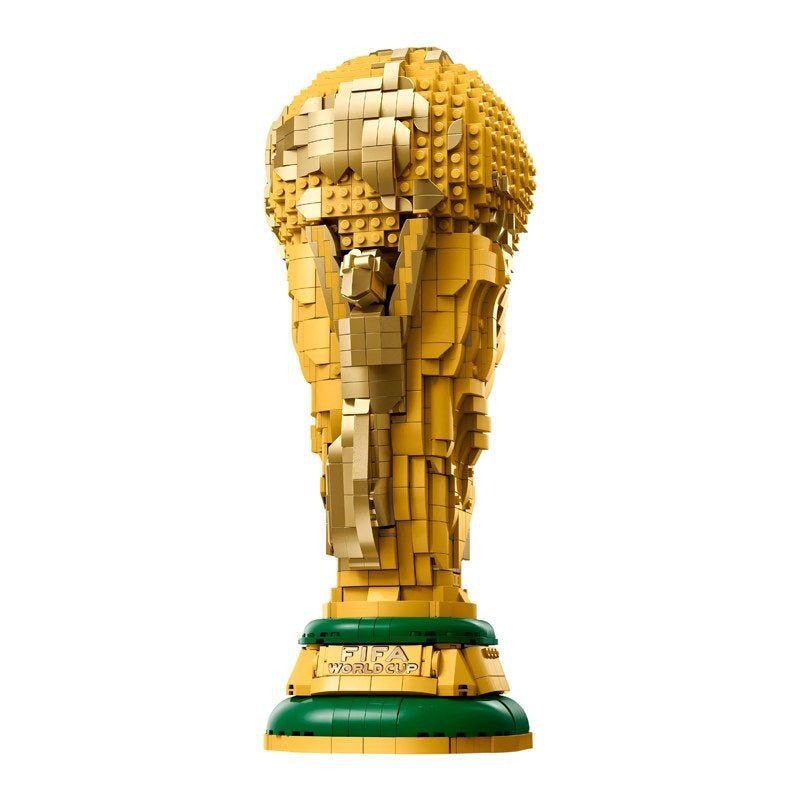 Assembled trophy building block model