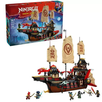 The Temple Bounty adventure temple building block set, front view