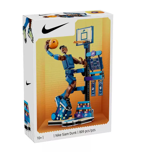Nike Slam Dunk building block set, 809-piece ABS plastic sports-themed model