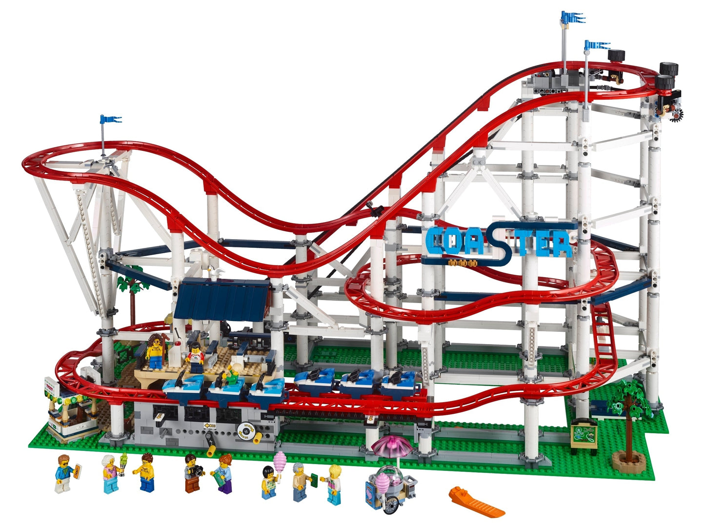 Roller Coaster 10261 – 4248PCS Compatible Building Blocks | Amusement Park Display Model