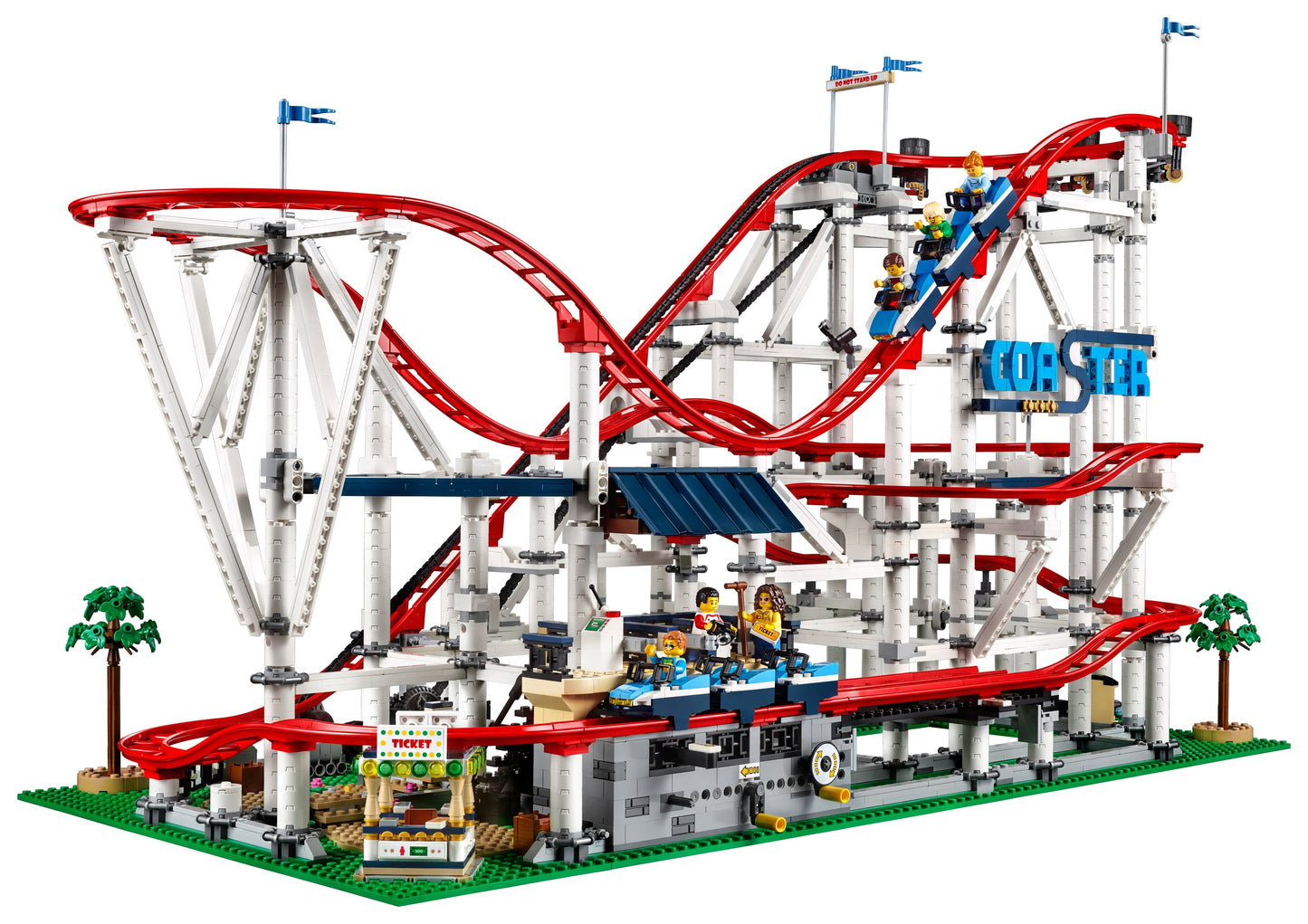 Roller Coaster 10261 – 4248PCS Compatible Building Blocks | Amusement Park Display Model