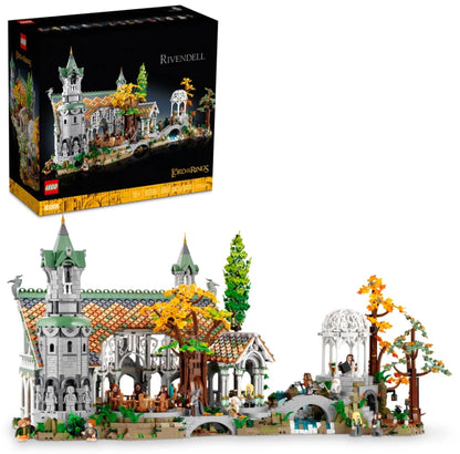 Rivendell Fantasy Building Set 10316 – 6167 PCS Elven Valley Model | Ultimate Collector Brick Set
