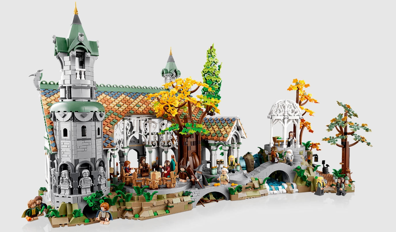 Rivendell Fantasy Building Set 10316 – 6167 PCS Elven Valley Model | Ultimate Collector Brick Set