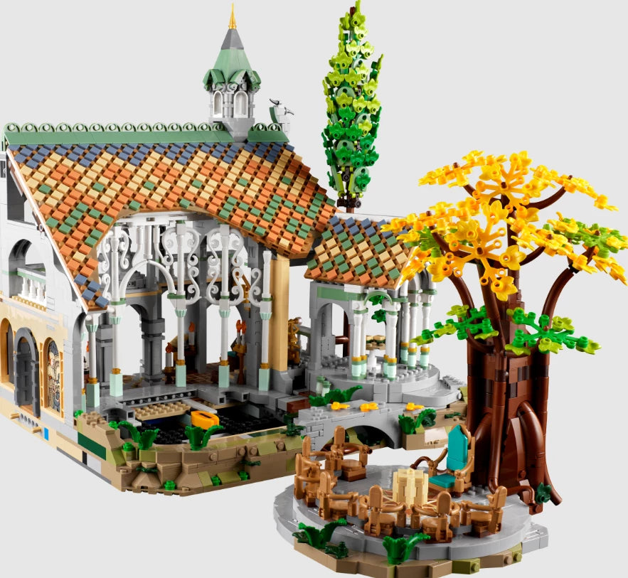 Rivendell Fantasy Building Set 10316 – 6167 PCS Elven Valley Model | Ultimate Collector Brick Set
