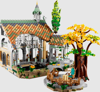 Rivendell Fantasy Building Set 10316 – 6167 PCS Elven Valley Model | Ultimate Collector Brick Set