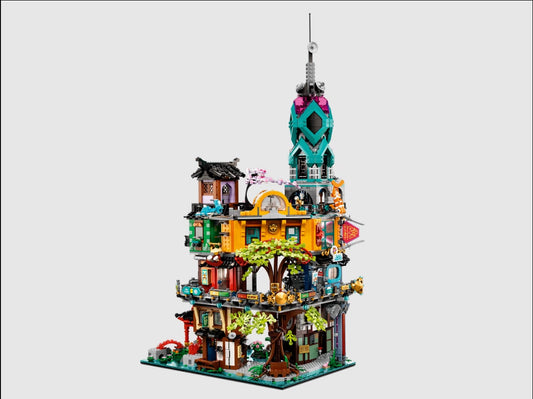 Ninjago City Gardens Building Set 71741 – 5685 PCS Modular Tower City Kit | Premium Collector Brick Set