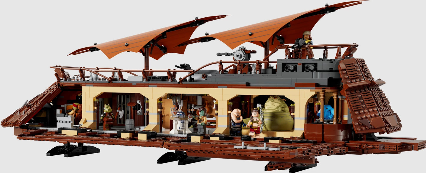 Jabba’s Sail Barge Building Set 75397 – 3942 PCS Desert Skiff Model | Premium Collector Brick Set