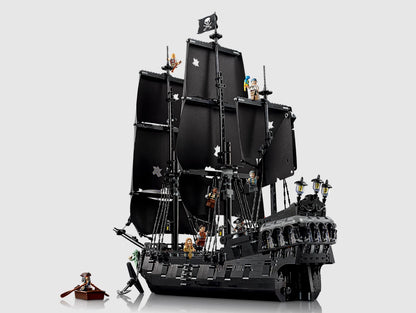 Captain Jack Sparrow’s Pirate Ship Building Set 10365 – 1635 PCS Classic Pirate Adventure Model | Collector Brick Set