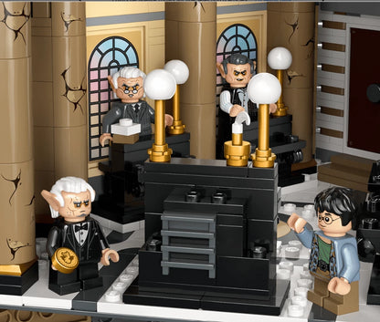 Gringotts Wizarding Bank Building Set C76417 – 4803 PCS Magical Modular Bank Kit | Premium Collector Brick Set