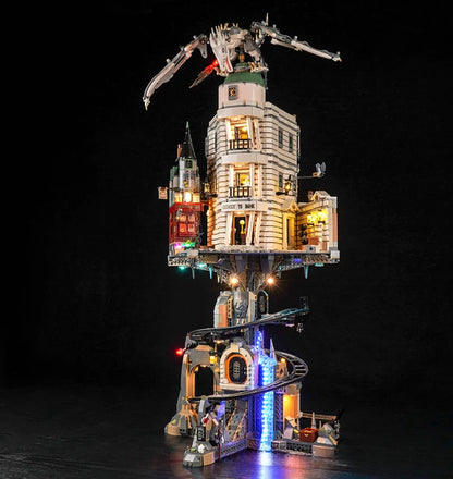 Gringotts Wizarding Bank Building Set C76417 – 4803 PCS Magical Modular Bank Kit | Premium Collector Brick Set