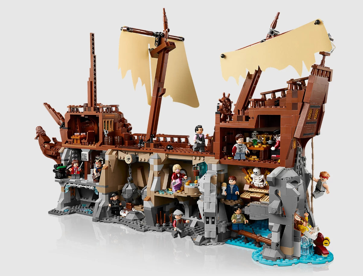The Goonies Adventure Building Blocks Set 21363 – 2912 PCS Movie-Inspired Pirate Cave Display Model for Adults & Teens