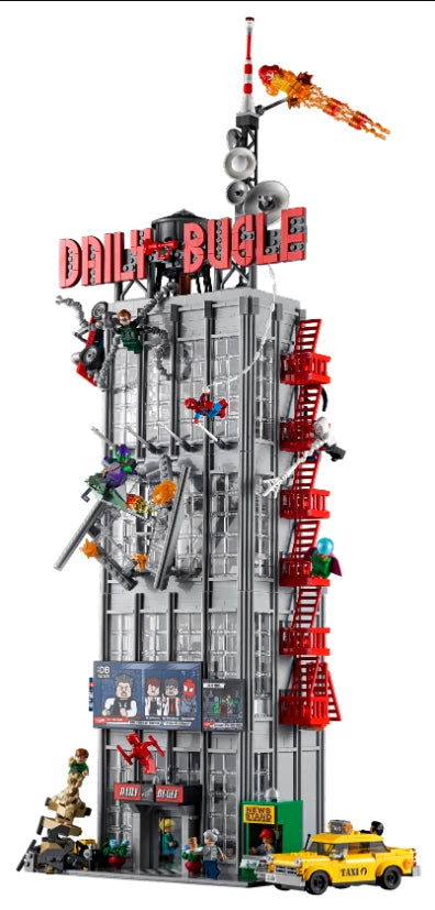Daily Bugle Building Set 78008 – 3772 PCS Modular Superhero Tower Kit | Premium Collector Brick Set