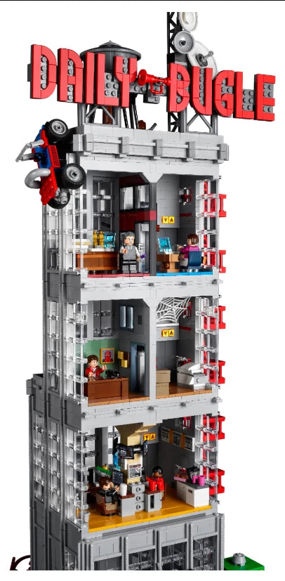 Daily Bugle Building Set 78008 – 3772 PCS Modular Superhero Tower Kit | Premium Collector Brick Set