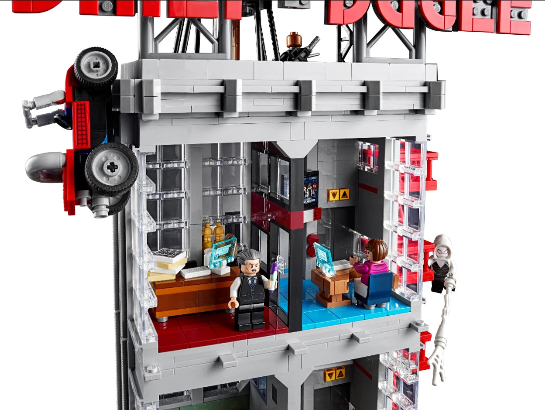 Daily Bugle Building Set 78008 – 3772 PCS Modular Superhero Tower Kit | Premium Collector Brick Set