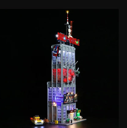 Daily Bugle Building Set 78008 – 3772 PCS Modular Superhero Tower Kit | Premium Collector Brick Set