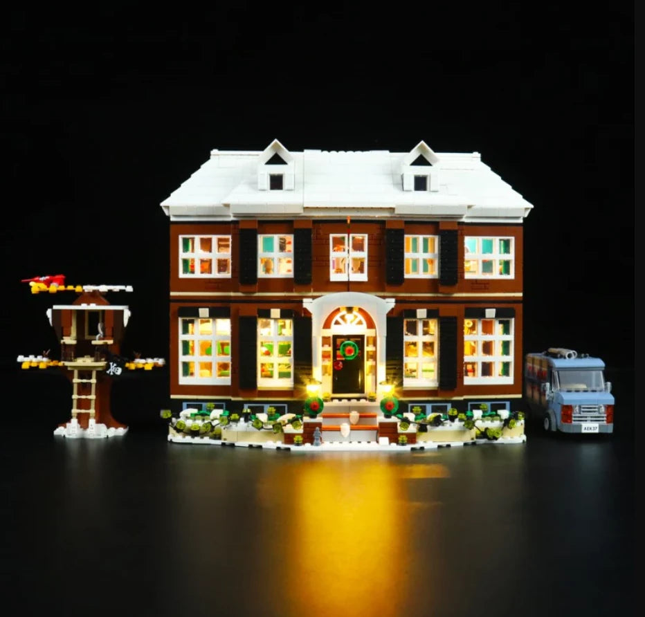Home Alone House Building Set 21330 – 3955 PCS Movie House Display Model | Premium Collector Brick Set