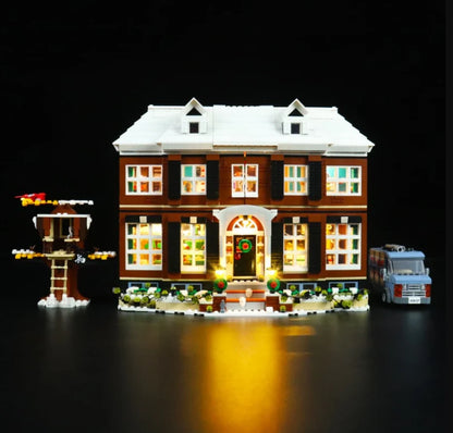 Home Alone House Building Set 21330 – 3955 PCS Movie House Display Model | Premium Collector Brick Set