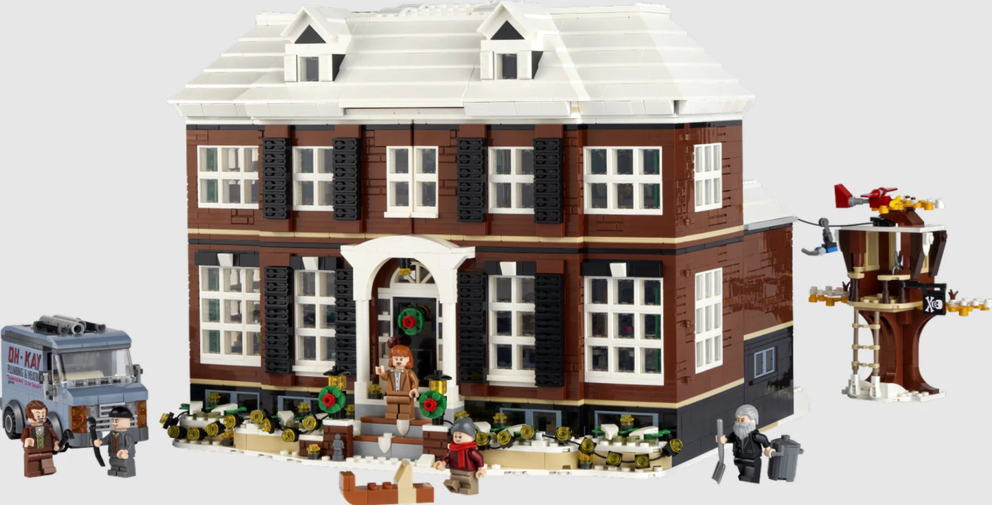 Home Alone House Building Set 21330 – 3955 PCS Movie House Display Model | Premium Collector Brick Set