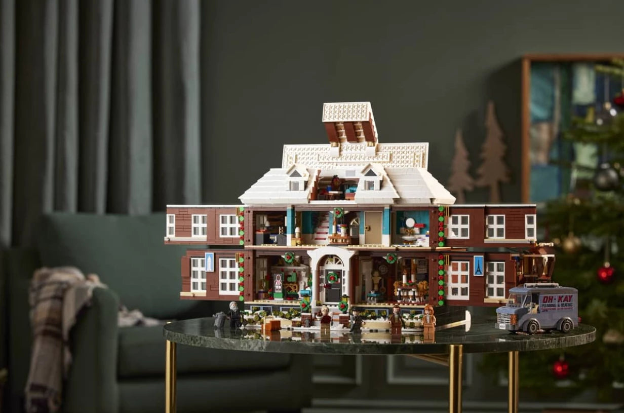 Home Alone House Building Set 21330 – 3955 PCS Movie House Display Model | Premium Collector Brick Set