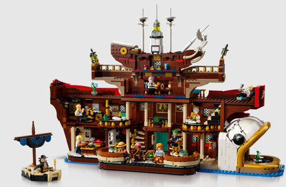 One Piece Baratie Floating Restaurant Building Set 75640 – 3402 PCS Pirate Ship Kitchen Model | Anime Collector Brick Set