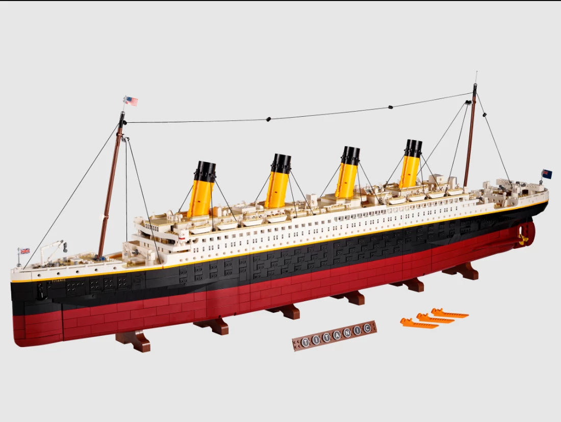Titanic Ship Building Set 10294 – 9090 PCS LED Cruise Liner Model | Ultimate Collector Display Brick Set